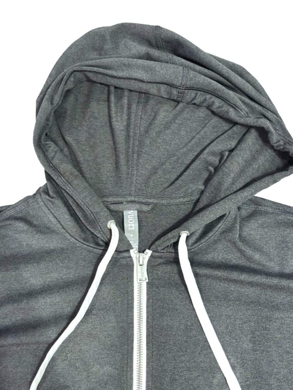 Vuori Black Lightweight Zip Hoodie Women’s Small Athleisure Jacket - Picture 5 of 12